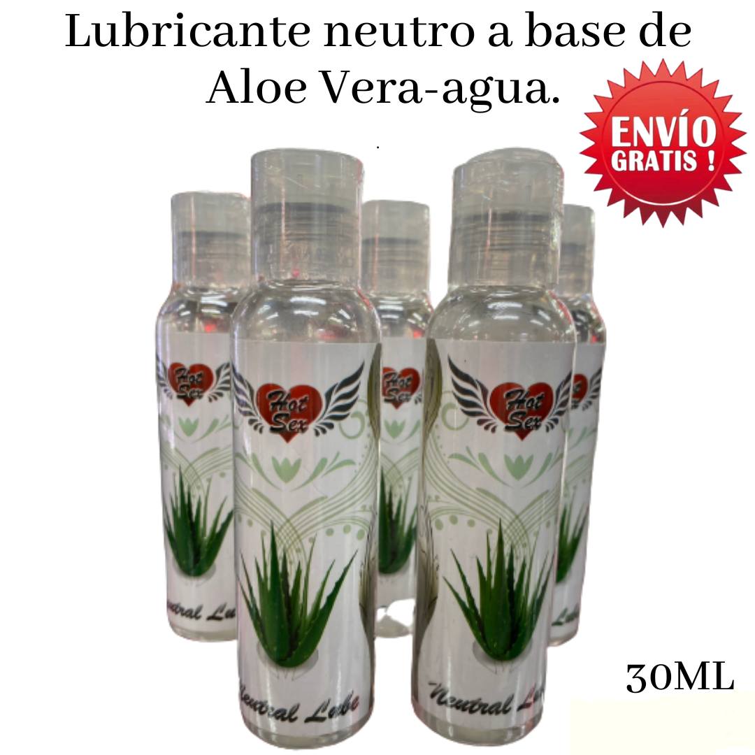 Lubricante Neutro A Base De Aloe Vera Y Agua 30ML